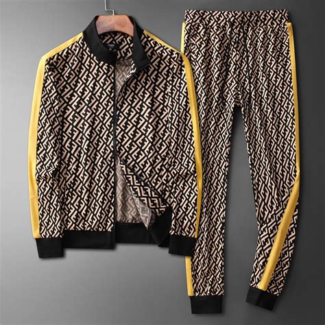 fendi match uomo|men's fendi tracksuit.